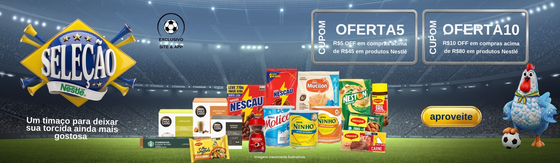 Cupom Nestle ate 21/06